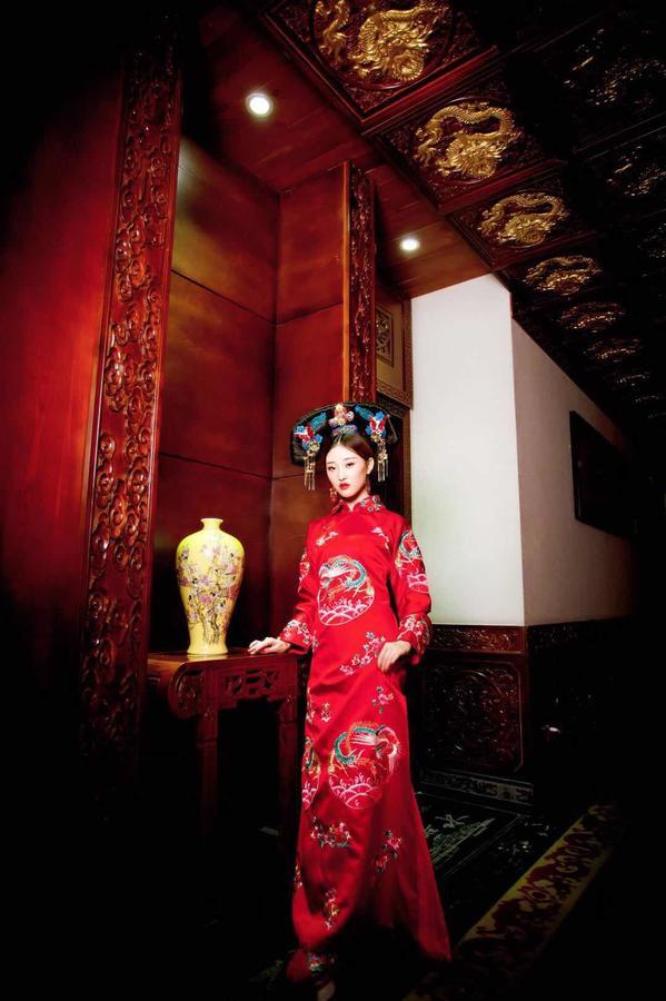 Han Dynasty Boutique Hotel Chengdu Exterior foto